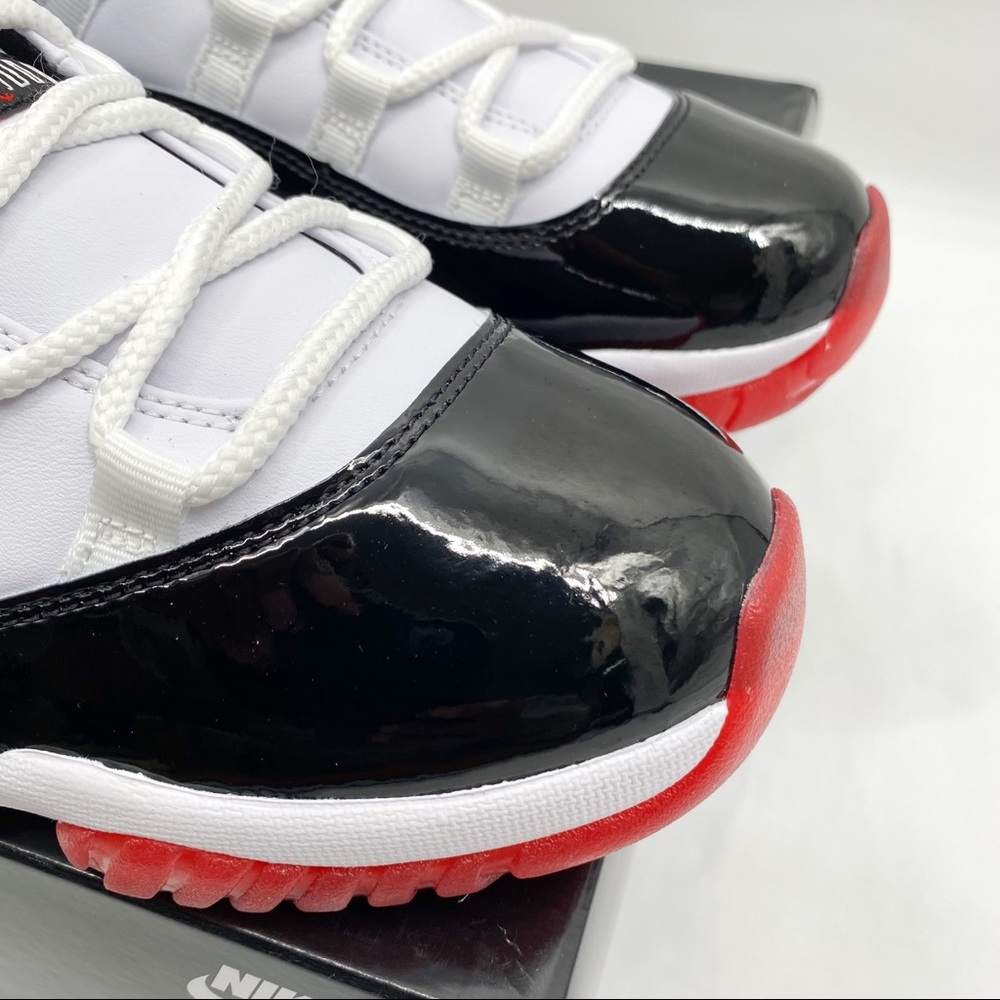 Air Jordan 11 Low White/University Red-IN HAND! - Picture 12 of 16